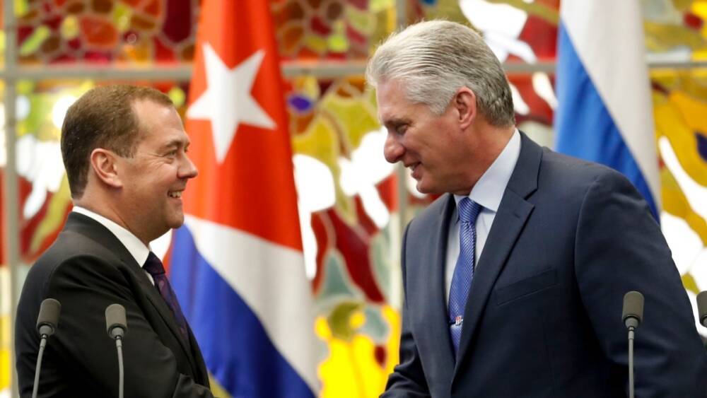 Медведев о базах на Кубе и в Венесуэле: "Мы ничего не можем размещать у них"