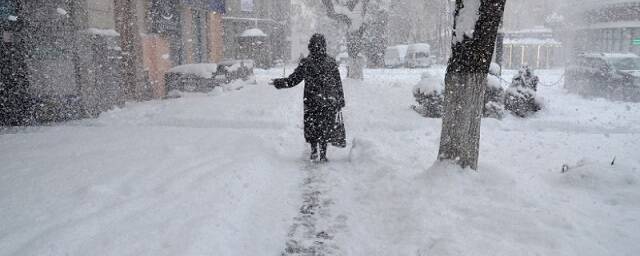 В Крыму прогнозируется снегопад и усиление ветра до 22 м/с
