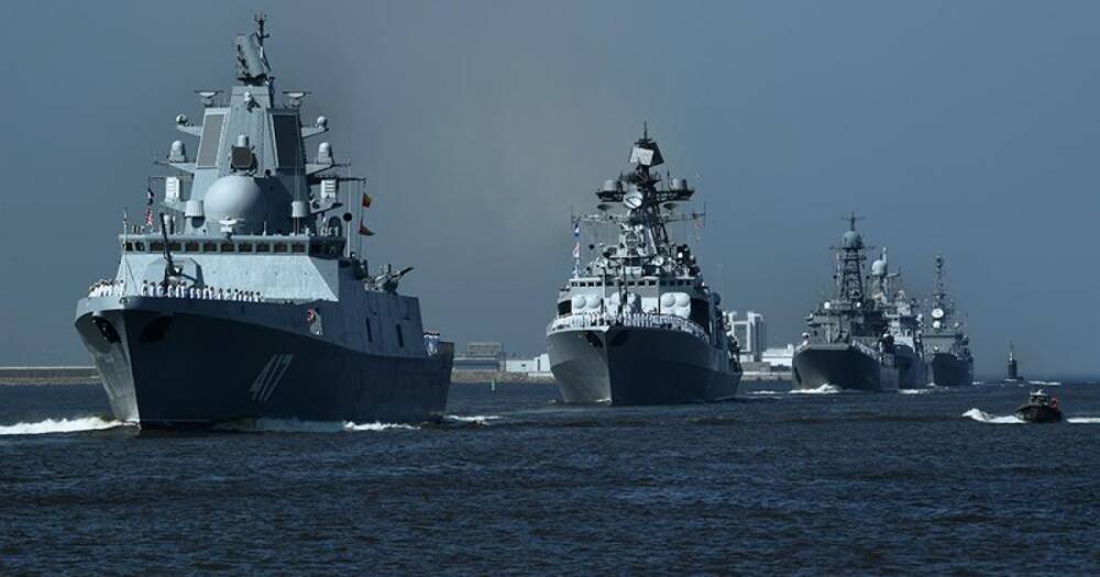 РФ провела военные учения в Балтийском море (ВИДЕО)