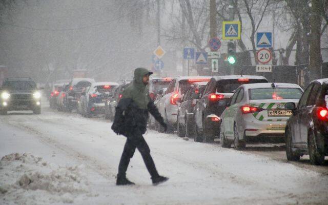 Синоптики обещают метель в Москве 28 января