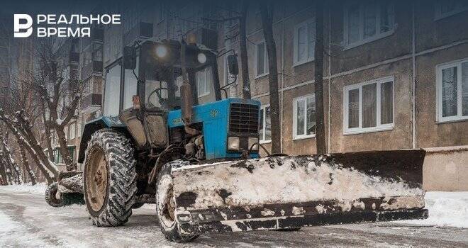 За сутки с улиц Казани вывезли более 13,8 тысячи тонн снега