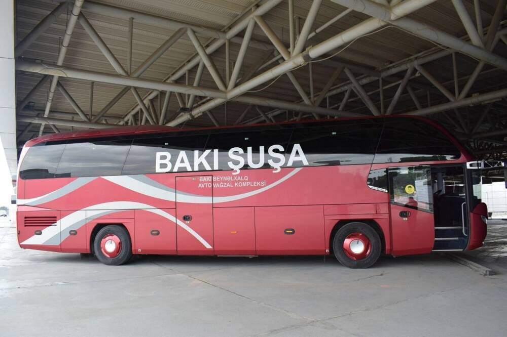 Названо число пассажиров регулярных автобусных рейсов, доставленных в Шушу и Агдам
