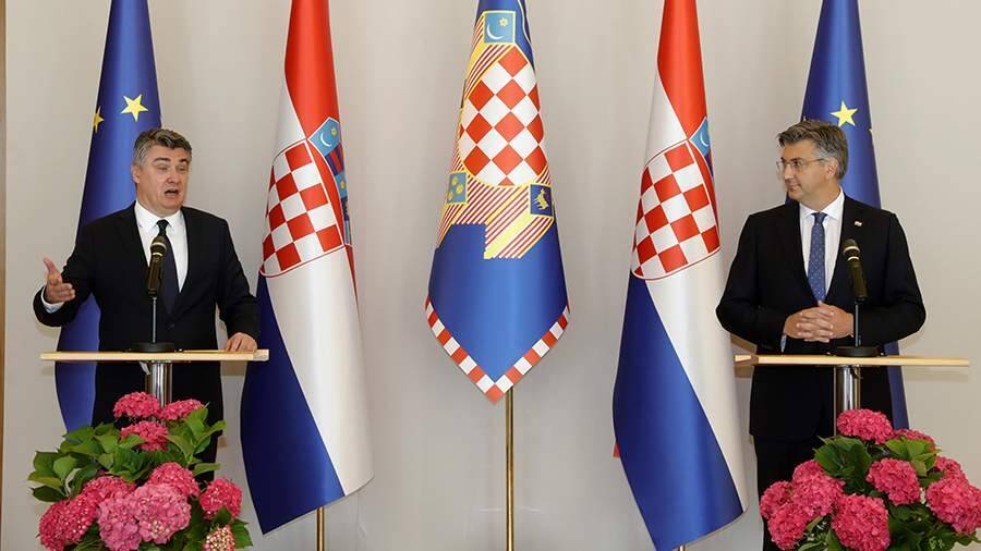 Президент Хорватии назвал главу правительства «украинским агентом»