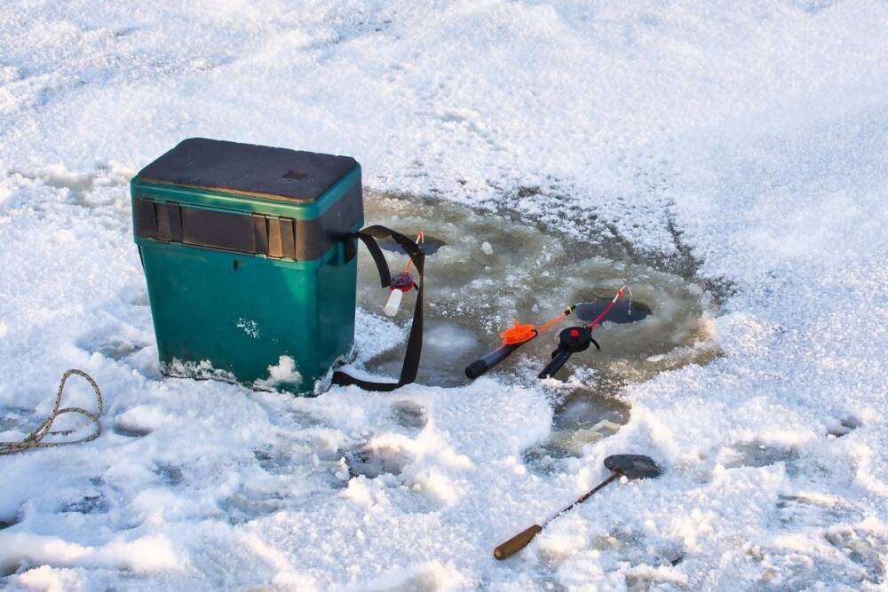 Тамбовчане посоревнуются в ловле на блесну со льда на Котовском водохранилище