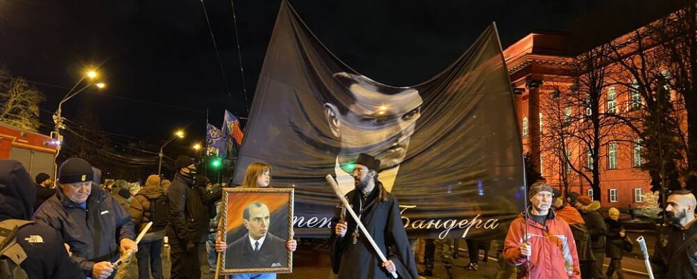 Беларусь направила Украине ноту об участии белорусов в марше в честь Бандеры