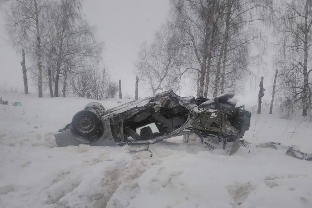 В Сасовском районе в ДТП со Skoda пострадал 20-летний водитель Lada