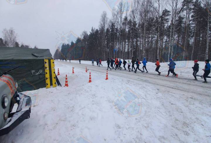 В Ленобласти проходит зимний марафон «Дорога жизни»