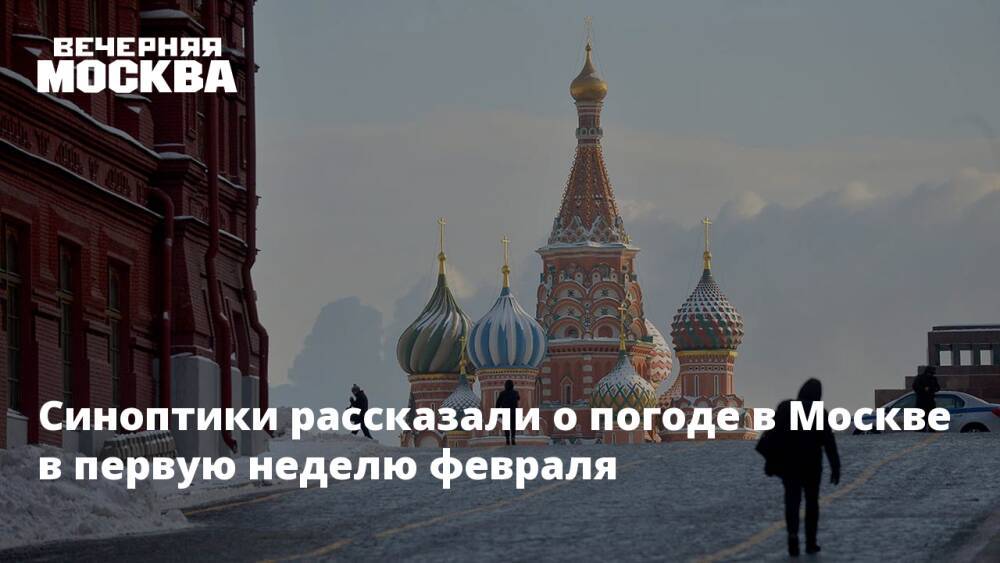 Синоптики рассказали о погоде в Москве в первую неделю февраля