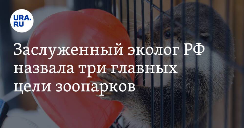 Заслуженный эколог РФ назвала три главных цели зоопарков