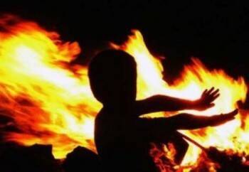 В Вологодской области заживо сгорела мать с маленьким сыном