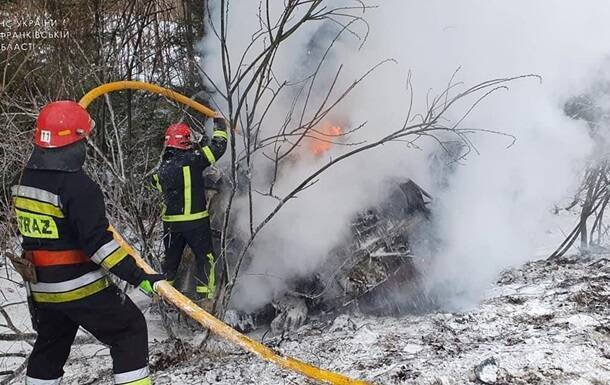 В Ивано-Франковской области в ДТП сгорел водитель