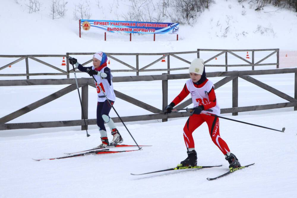В Чернянском районе провели первенство по лыжным гонкам среди школьников