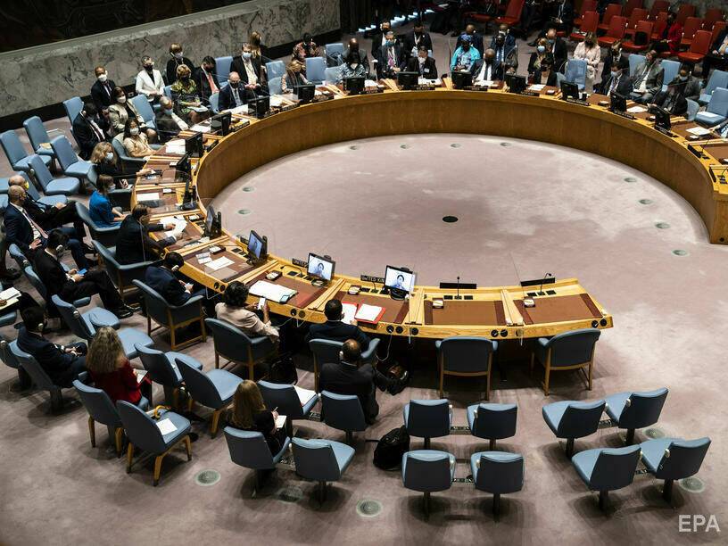 Совбез ООН проводит заседание из-за угрозы российской агрессии. Трансляция