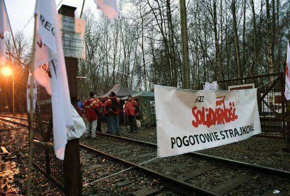 Польские шахтёры приступили к пятидневной блокаде угля