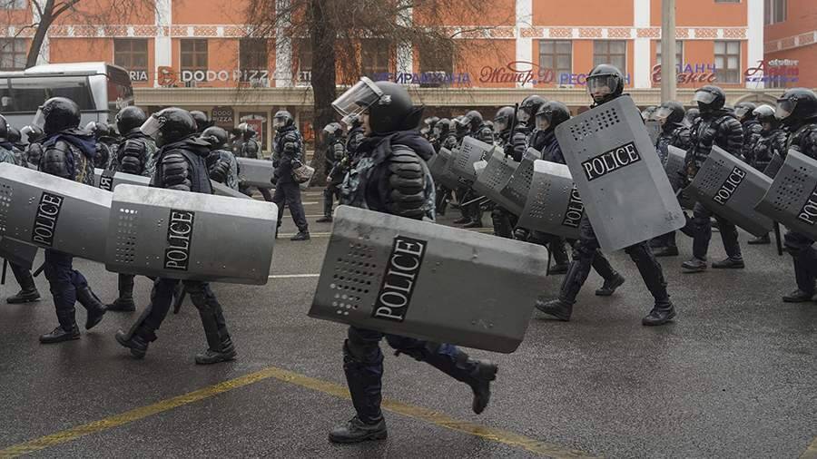 Полиция Алма-Аты сообщила о ликвидации десятков участников беспорядков