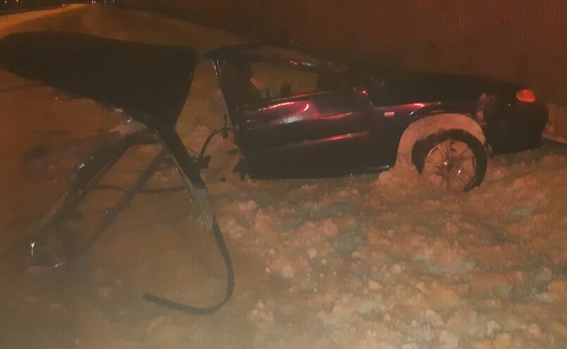 В Липецкой области машину разорвало на части в ДТП