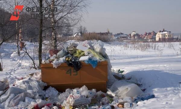 Петербуржцы жалуются на переполненные мусором контейнеры