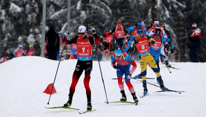 Норвегия выиграла смешанную эстафету в Оберхофе, Украина — десятая