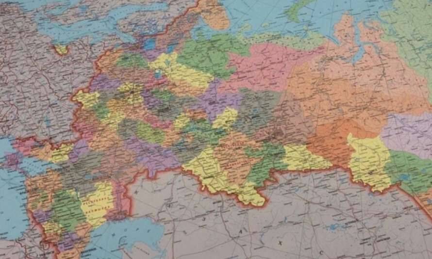 У Росії випустили карти з анексованими територіями України