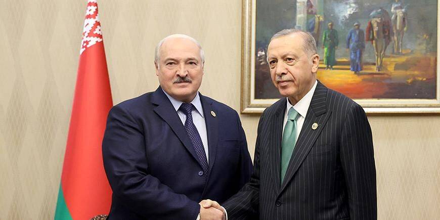 Встреча Александра Лукашенко и Реджепа Тайипа Эрдогана длилась около часа