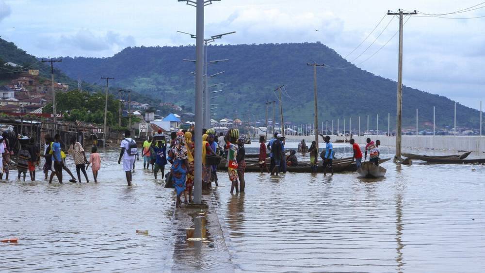 Разрушительные наводнения в Нигерии
