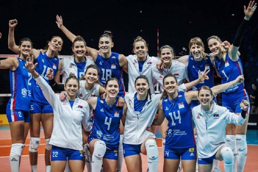 Сербия стала лидером рейтинга женских волейбольных сборных, Россия — восьмая