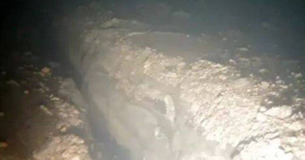 Взрыв на "Северном потоке": появились фото 50-метрового разрушенного участка газопровода