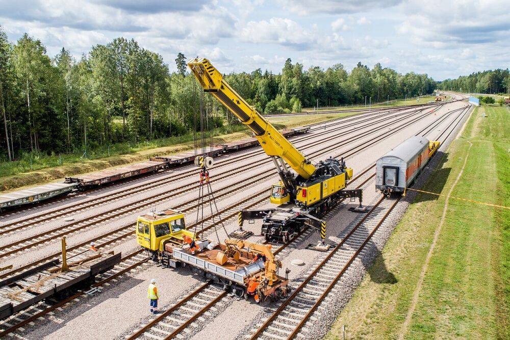 Rail Baltica от Каунаса до Вильнюса будет проложена рядом с нынешней ж/д веткой