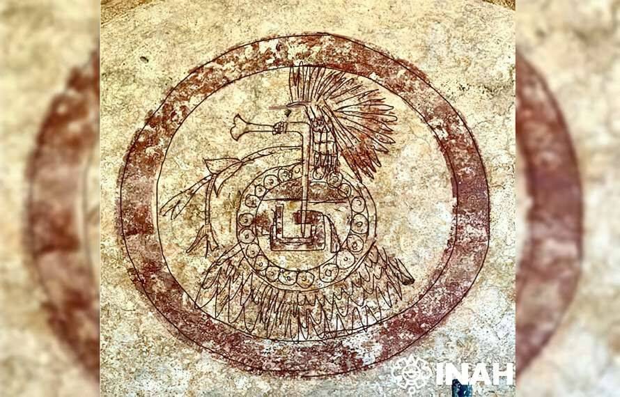 У домініканському монастирі виявили зображення ацтекського бога пияцтва