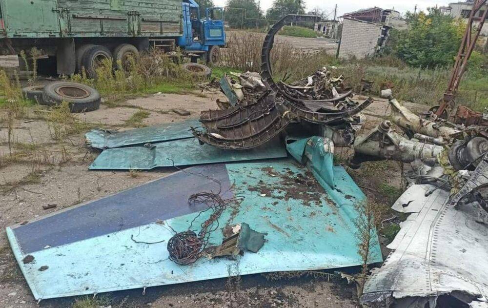 Ще +1 до втрат. У звільненому Лимані знайдені уламки російського Су-34