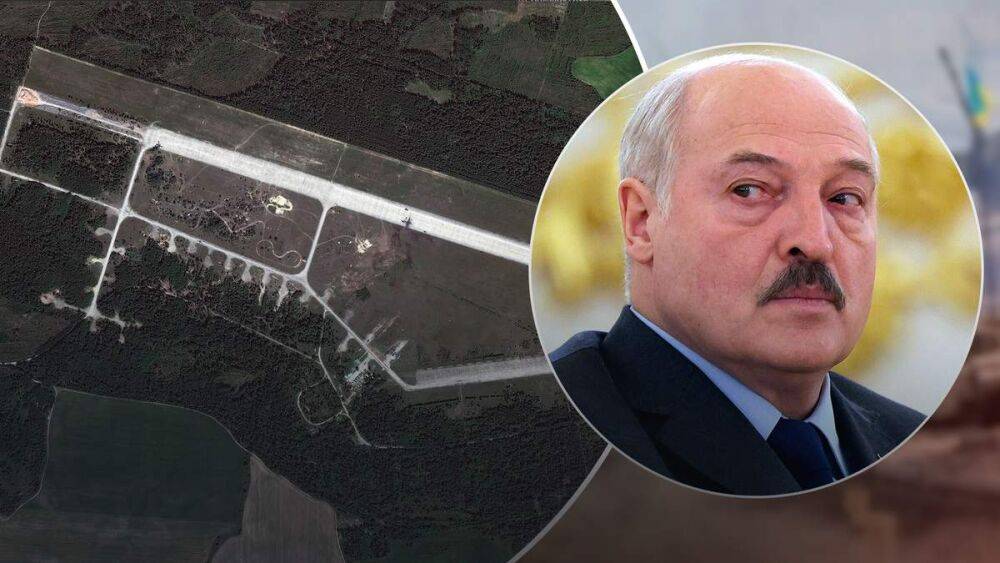 На белорусском аэродроме вблизи Украины стало больше техники и военных: спутниковые фото