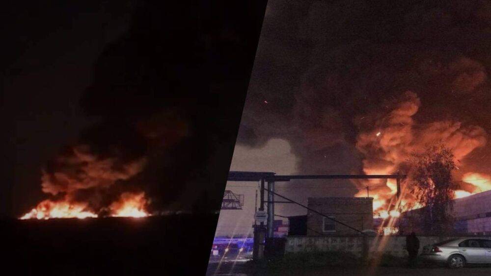 Карма в действии: в Санкт-Петербурге на складе – мощный пожар, огонь активно распространяется