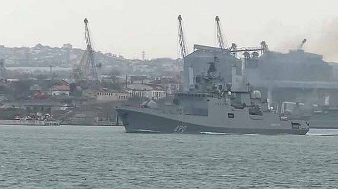 Вражеская корабельная группировка в Черном море усилилась подводной лодкой