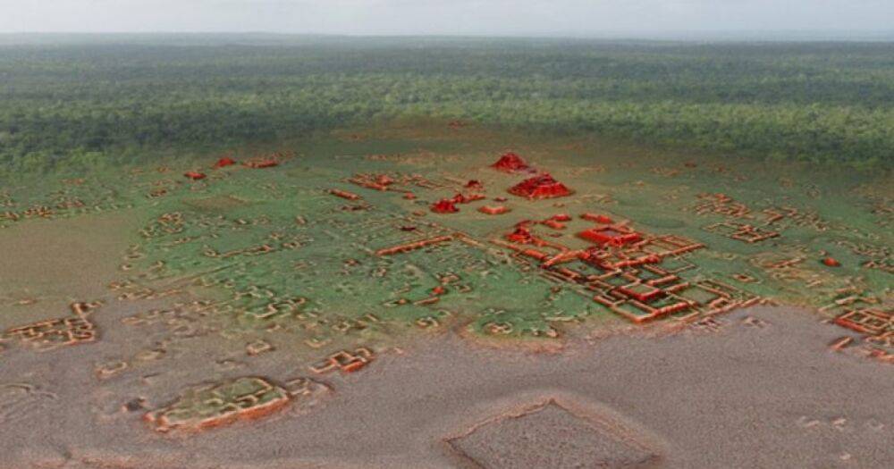 Затерянный в джунглях. "Лидар" показал масштаб города Майя с многоквартирными домами
