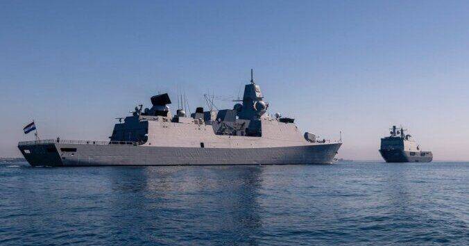В Рижский порт зашли корабли морских сил НАТО