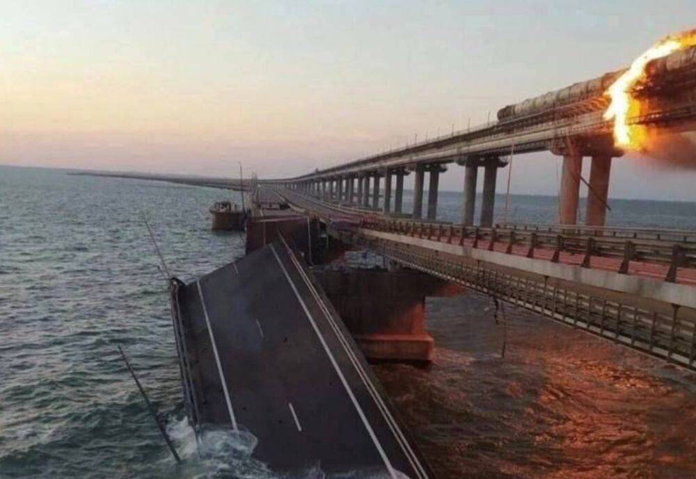 "Крим, міст, початок": В ОП відреагували на вибух на Кримському мосту