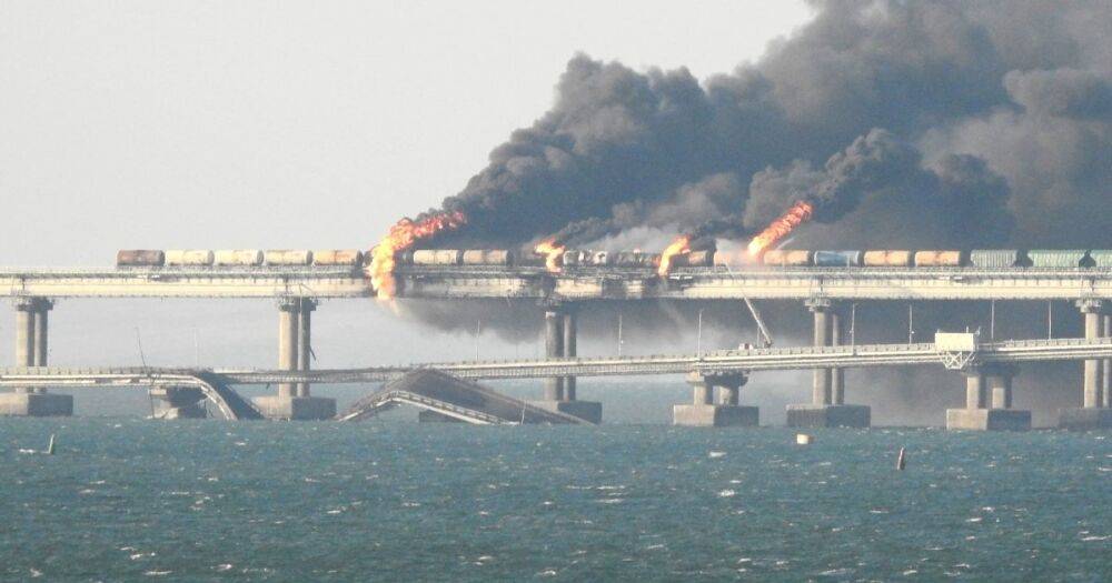"Мост всего лишь поврежден": СМИ узнали о методичках Кремля по взрыву на Крымском мосту