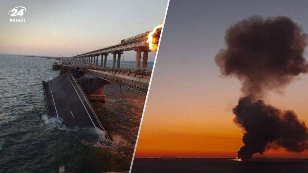 На Крымском мосту взорвался грузовик, который вез иранские дроны, – Цымбалюк