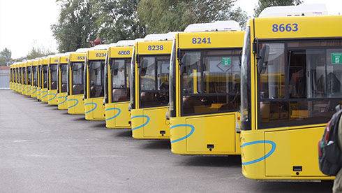 Влада Києва замінить всі тролейбусні маршрути автобусами для економії електроенергії