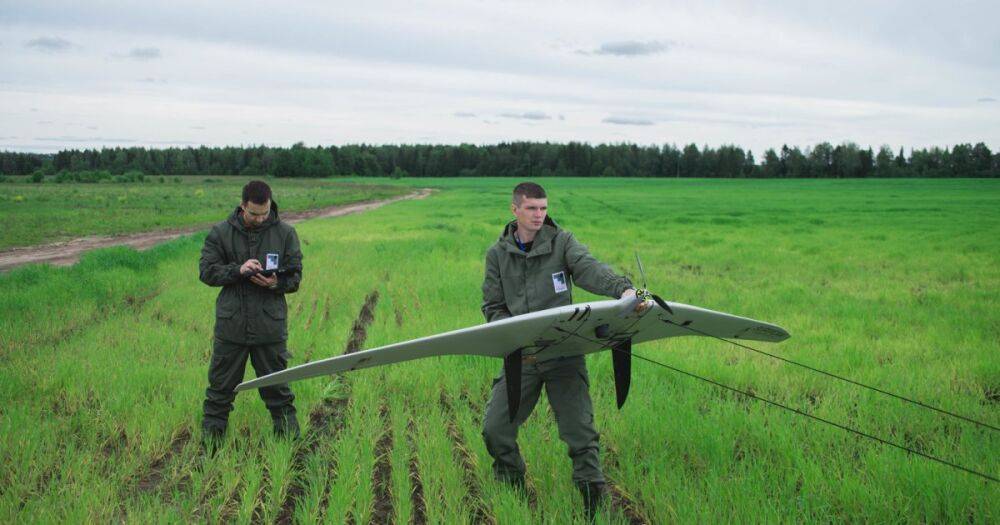 В Сумской области сбили разведывательный дрон РФ Supercam S350: что о нем известно