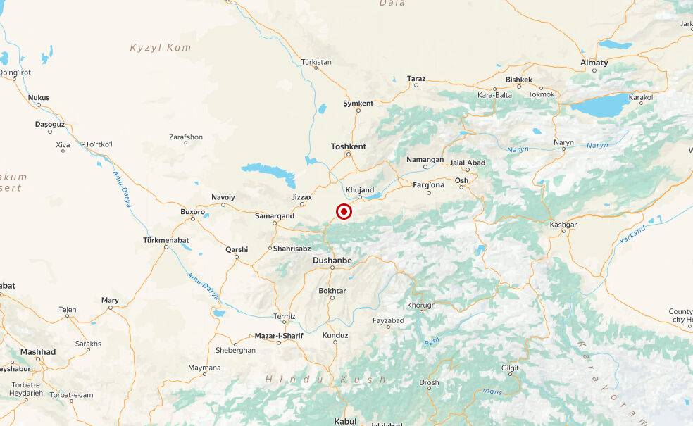 Узбекистанцы ночью ощутили небольшое землетрясение. Сила подземных толчков достигла трех баллов