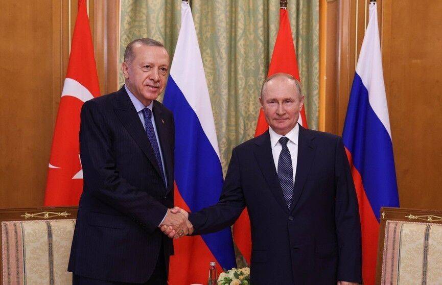 Путин и Эрдоган обсудили возможность создания газового хаба в Турции
