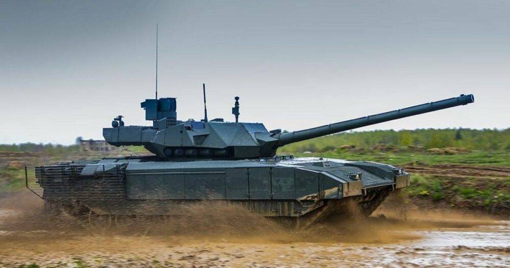 Новейший российский танк Т-14 "Армата" замечен на полигоне под Казанью (видео)