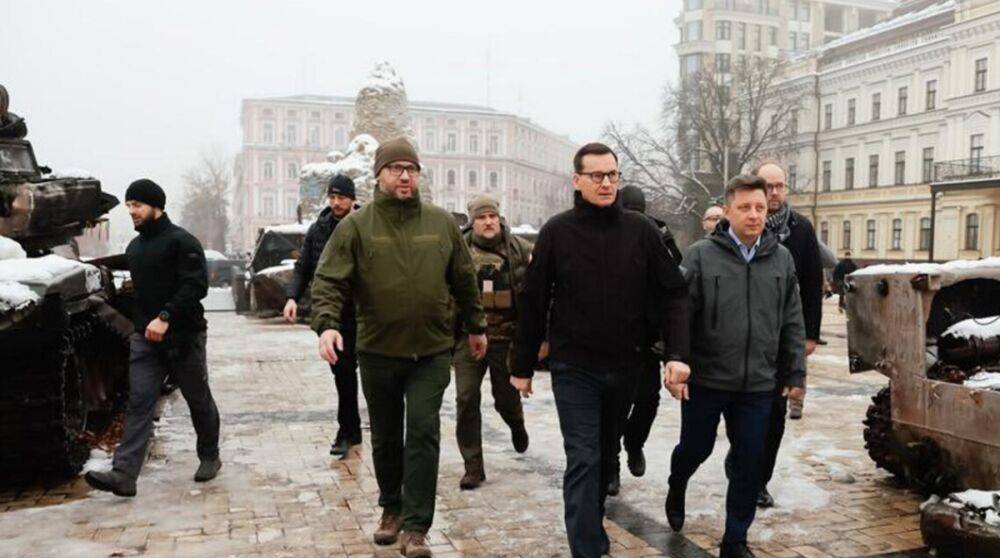 Премьер Польши и премьер Бельгии прибыли с визитом в Киев