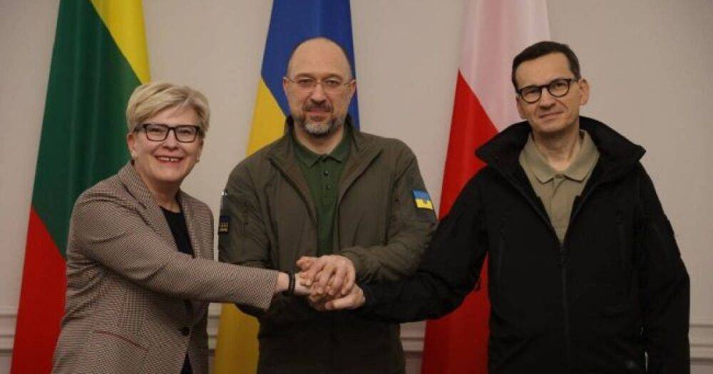 В Киев прибыли премьеры Польши, Литвы и Бельгии (ФОТО, ВИДЕО)