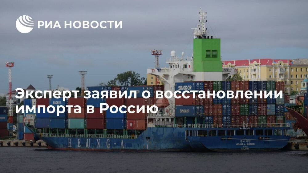 Эксперт ИНП РАН Широв заявил о восстановлении импорта в Россию после шока первых месяцев