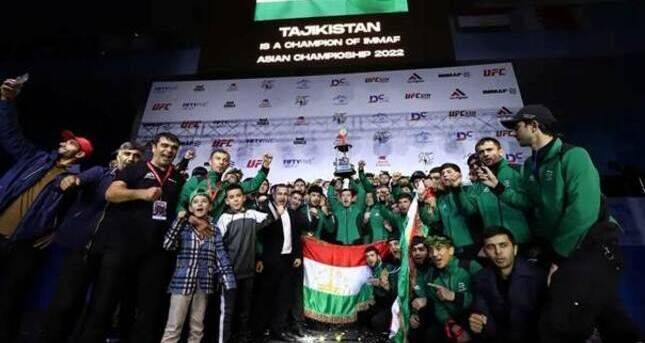 Таджикистан занял первое место на Чемпионате Азии-2022 по боевым искусствам