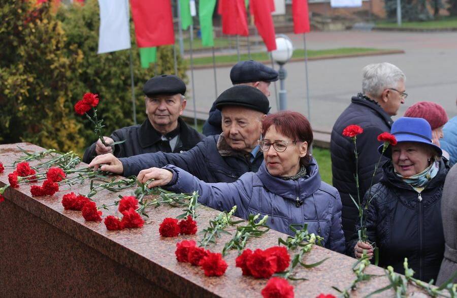 Как в Гродненской области отметили День Октябрьской революции