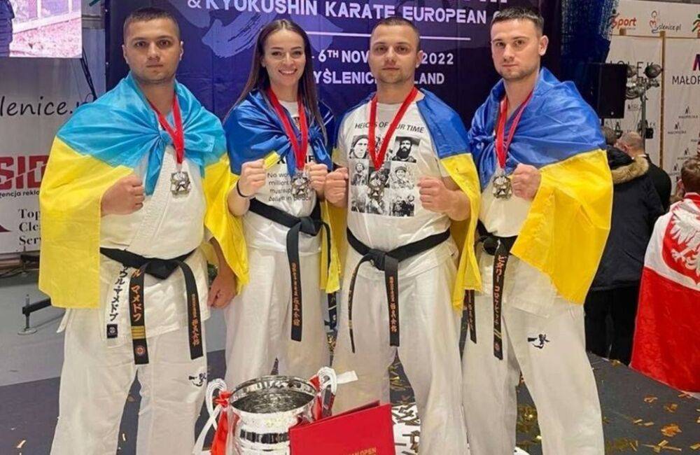 Победа для ВСУ: сборная Украины заняла второе место на чемпионате Европы по каратэ