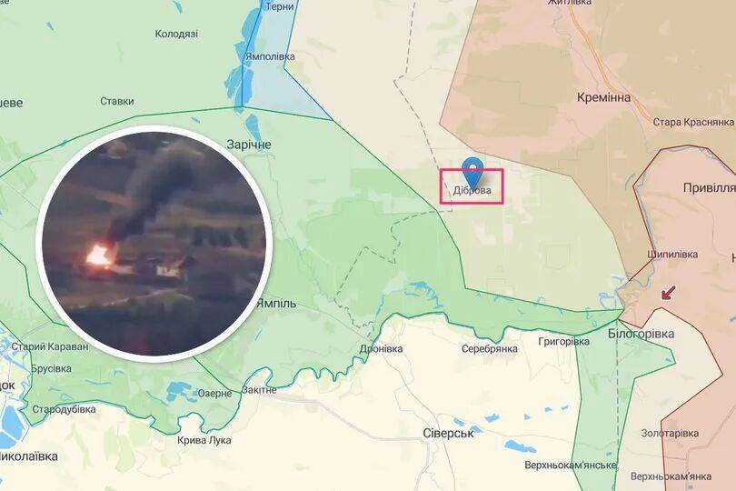 Як виверження вулкана: Жителі Сєвєродонецького району спостерігали, як горять склади окупантів